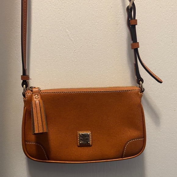 Dooney & Bourke Brown Crossbody Bag - Picture 1 of 4